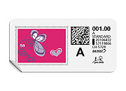 A-Post-Briefmarke 629