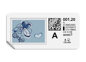 A-Post-Briefmarke 629