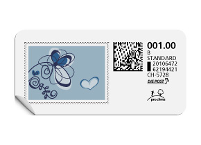 B-Post-Briefmarke 629