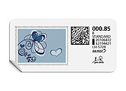 B-Post-Briefmarke 629