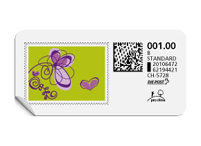 B-Post-Briefmarke 629