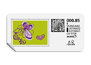 B-Post-Briefmarke 629