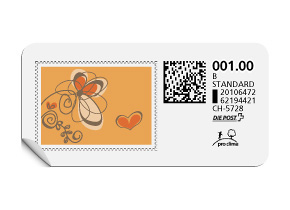 B-Post-Briefmarke 629