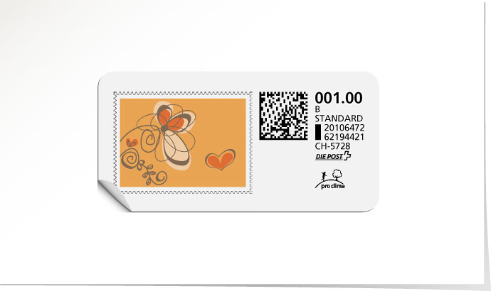 B-Post-Briefmarke 629 melba