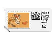B-Post-Briefmarke 629