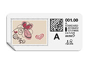 A-Post-Briefmarke 629