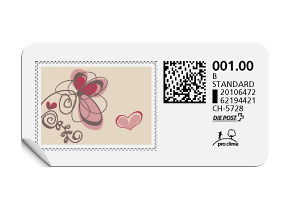 B-Post-Briefmarke 629