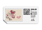 B-Post-Briefmarke 629