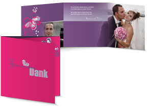 Dankeskarte Hochzeit 629