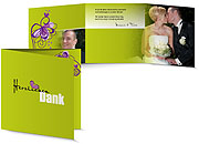 Dankeskarte Hochzeit 629