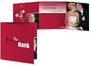 Dankeskarte Hochzeit 629
