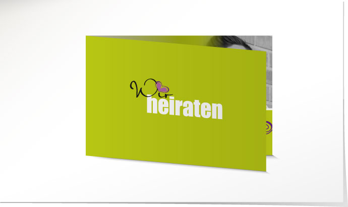 Hochzeitseinladung 629 Hochzeitskarte
