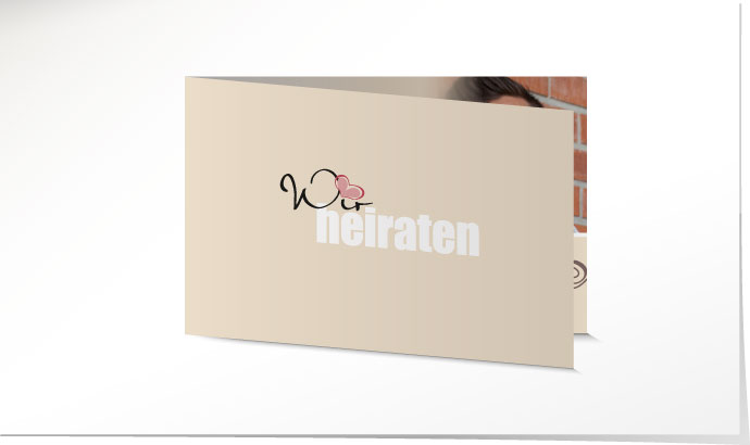 Hochzeitseinladung 629 Hochzeitskarte