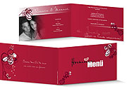 Menükarte Hochzeit 629