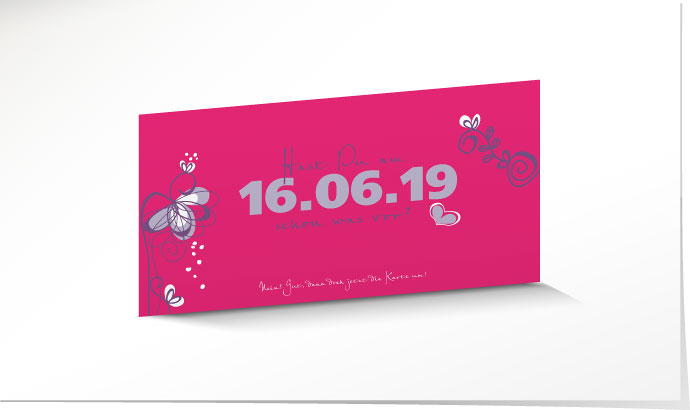 Save the Date Karte 629 Save the Date Karte