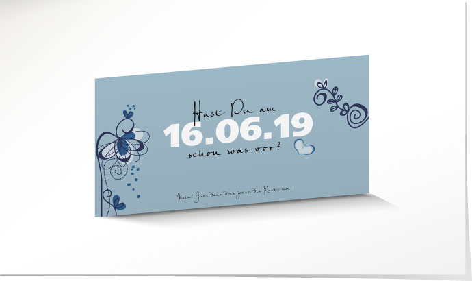Save the Date Karte 629 Save the Date Karte