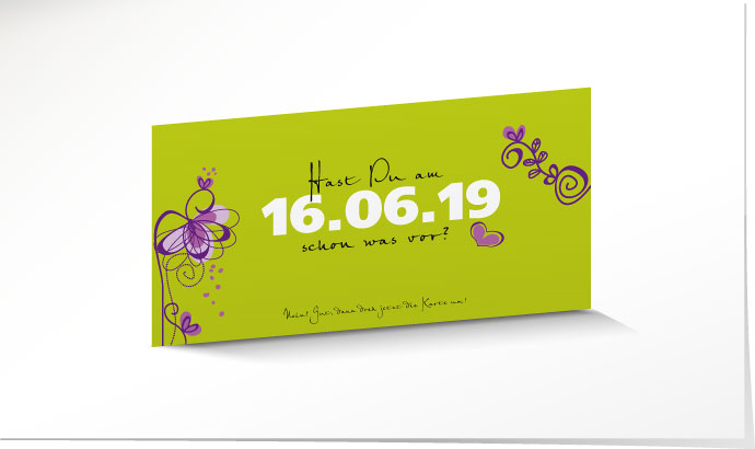 Save the Date Karte 629 Save the Date Karte