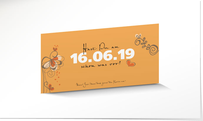 Save the Date Karte 629 Save the Date Karte