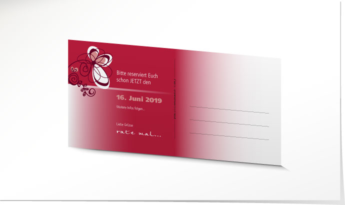 Save the Date Karte 629 Save the Date Karte