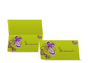 Tischkarte Hochzeit 629