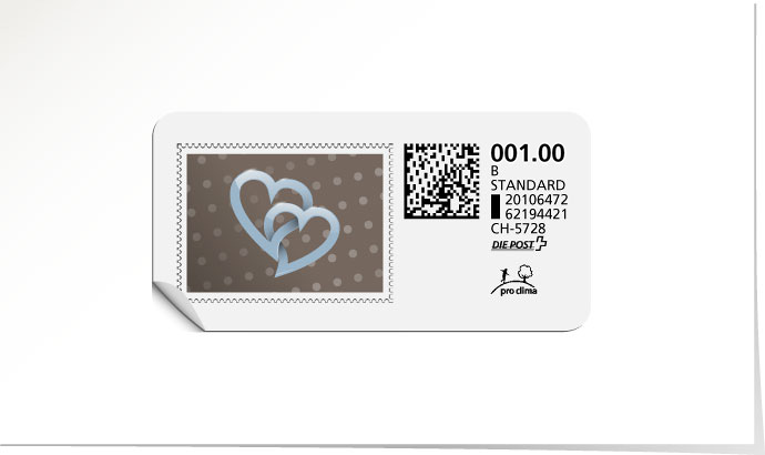B-Post-Briefmarke 632 bleuet