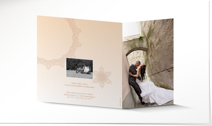 Dankeskarte Hochzeit 633 Dankeskarte Hochzeit