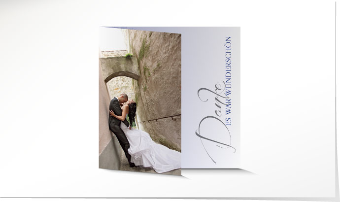 Dankeskarte Hochzeit 633 Dankeskarte Hochzeit