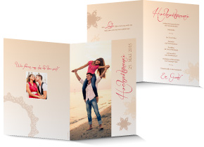Menükarte Hochzeit 633