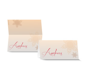 Tischkarte Hochzeit 633