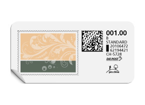 B-Post-Briefmarke 635