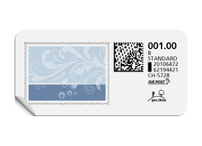 B-Post-Briefmarke 635