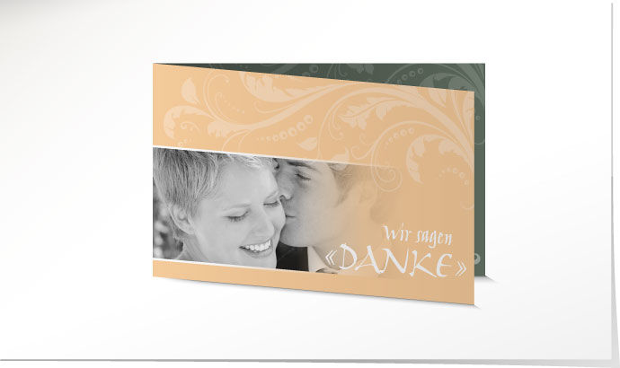 Dankeskarte Hochzeit 635 Dankeskarte Hochzeit