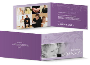 Dankeskarte Hochzeit 635
