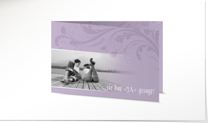 Hochzeitseinladung 635 Hochzeitskarte
