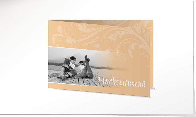 Menükarte Hochzeit 635 Menükarte Hochzeit