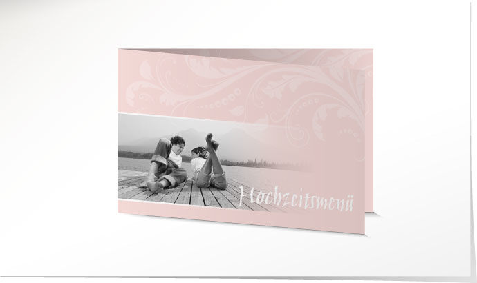 Menükarte Hochzeit 635 Menükarte Hochzeit