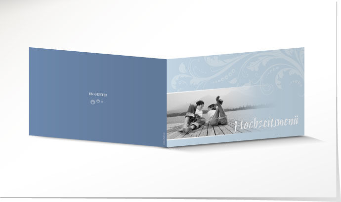 Menükarte Hochzeit 635 Menükarte Hochzeit