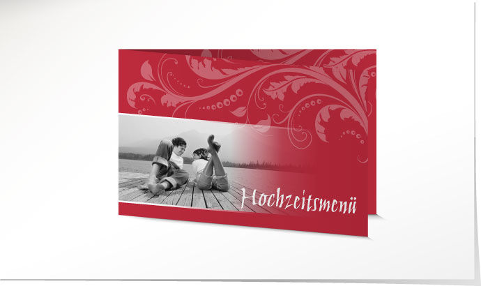 Menükarte Hochzeit 635 Menükarte Hochzeit