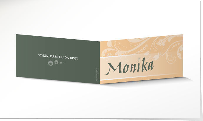 Tischkarte Hochzeit 635 Tischkarte