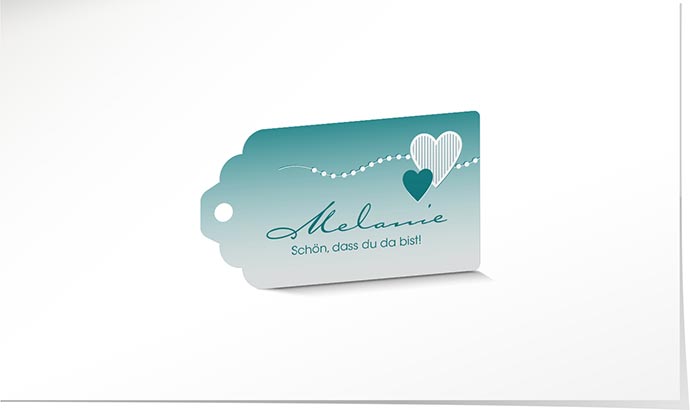 Geschenkanhänger 636 Geschenkanhänger Hochzeit