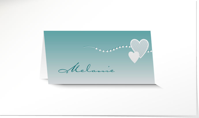 Tischkarte Hochzeit 636 Tischkarte