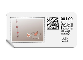 B-Post-Briefmarke 637