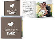 Dankeskarte Hochzeit 638