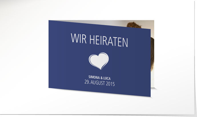 Hochzeitseinladung 638 Hochzeitskarte