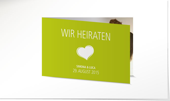 Hochzeitseinladung 638 Hochzeitskarte