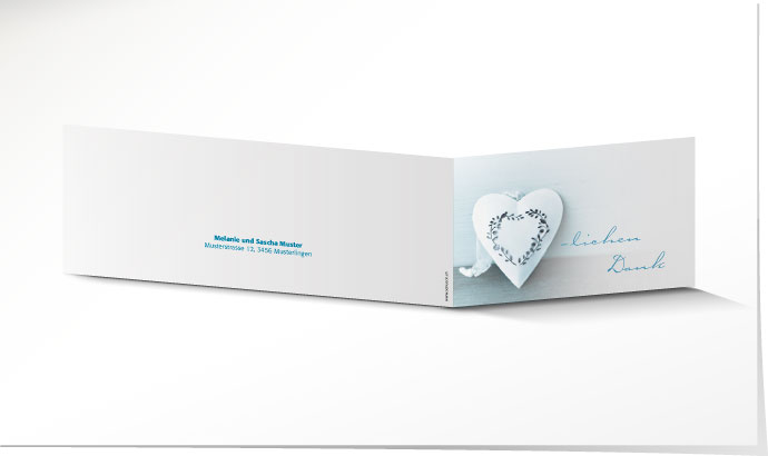 Dankeskarte Hochzeit 640 Dankeskarte Hochzeit