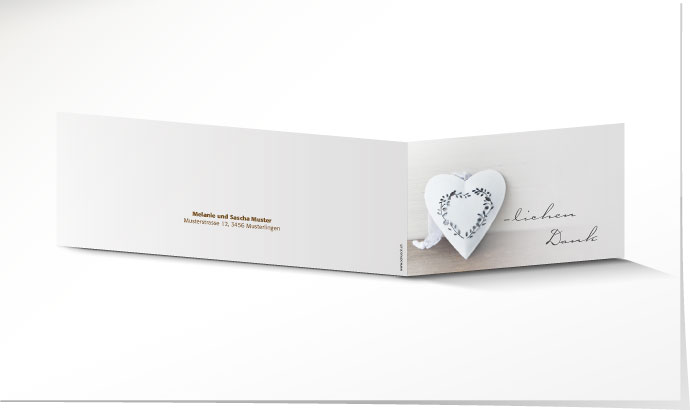 Dankeskarte Hochzeit 640 Dankeskarte Hochzeit