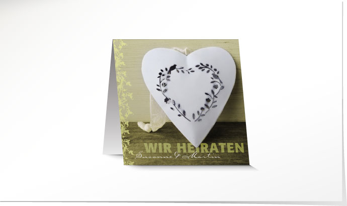 Hochzeitseinladung 640 Hochzeitskarte