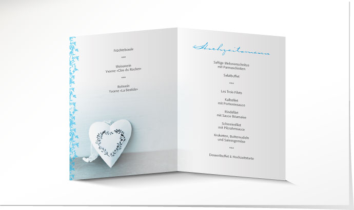 Menükarte Hochzeit 640 Menükarte Hochzeit