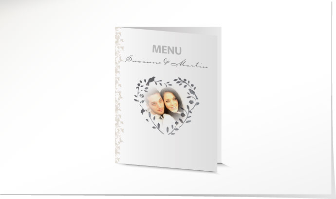 Menükarte Hochzeit 640 Menükarte Hochzeit